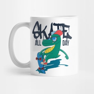 Skate dino Mug